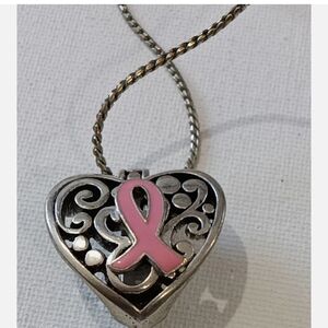 Brighton• Breast Cancer Awarness Necklace & ID Lanyard 🩷🩷🩷